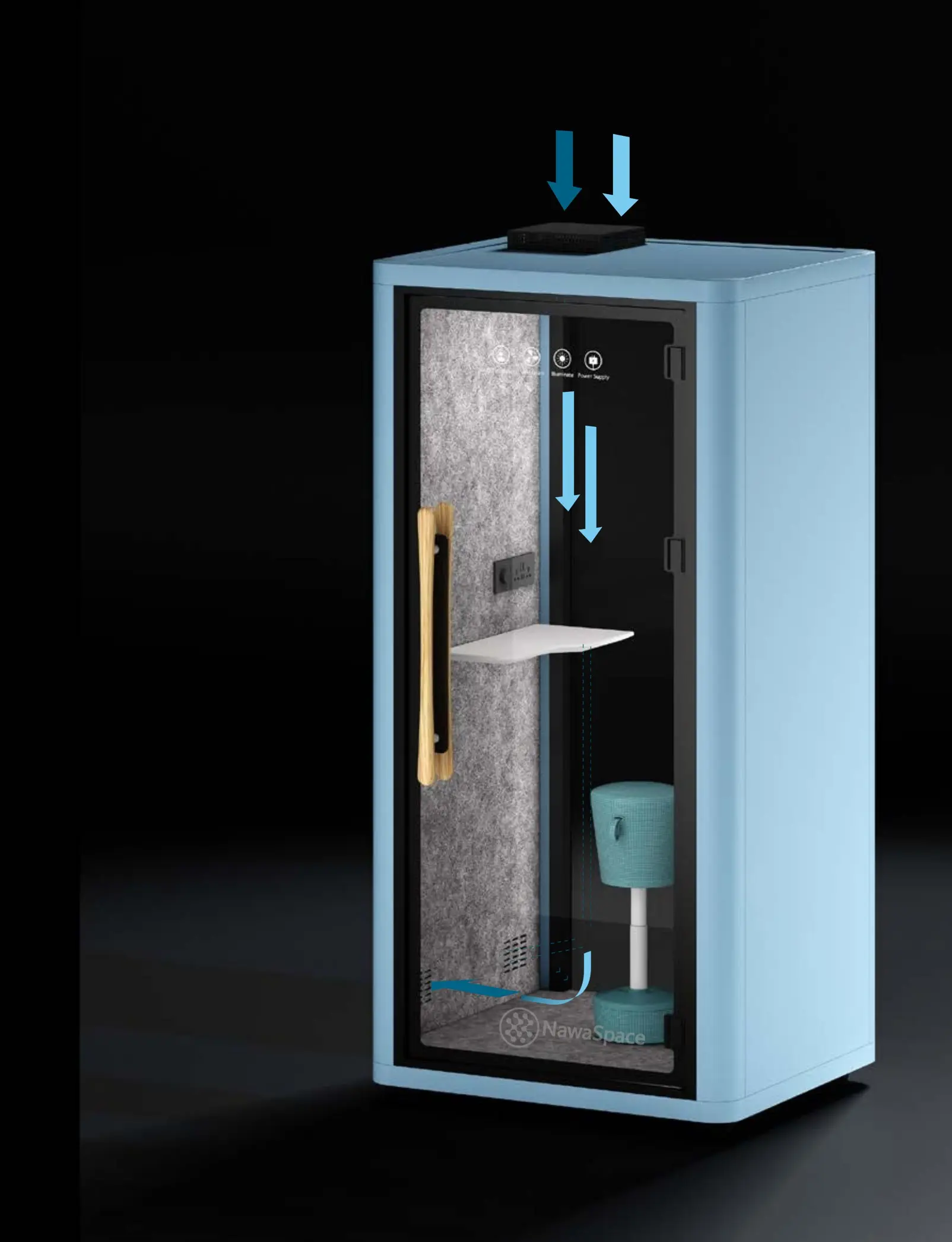 نظام التهوية الذكي في كبائن نواسبيس